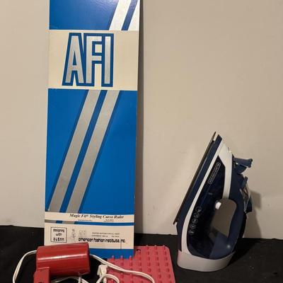 Iron and Sewing Lot