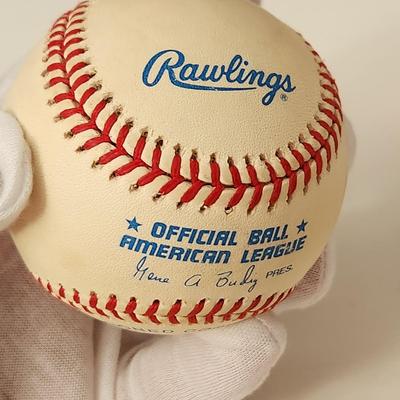 Ryan Anderson Mariners OMLB Signed Autographed Baseball In Collectors Case
