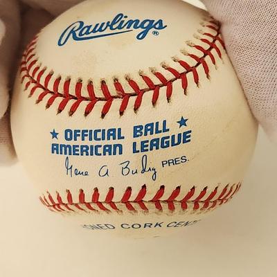 Paul Molitor Twins OMLB Signed Autographed Baseball In Collectors Case