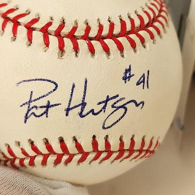 Pat Hentgen #41 Orioles OMLB Signed Autographed Baseball In Collectors Case