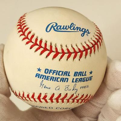 Pat Hentgen #41 Orioles OMLB Signed Autographed Baseball In Collectors Case