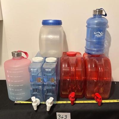 Water Bottle Lit
