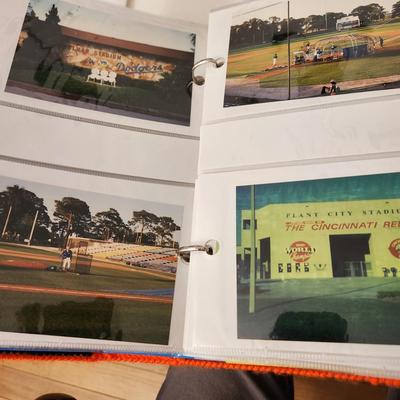 Owners Photo Album of his travels getting Autographs, Stadiums, Players, President Clinton , Cal Ripken