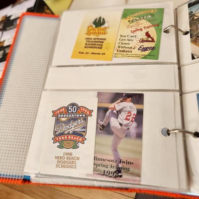 Owners Photo Album of his travels getting Autographs, Stadiums, Players, President Clinton , Cal Ripken