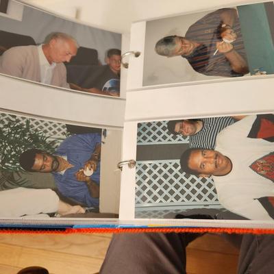 Owners Photo Album of his travels getting Autographs, Stadiums, Players, President Clinton , Cal Ripken