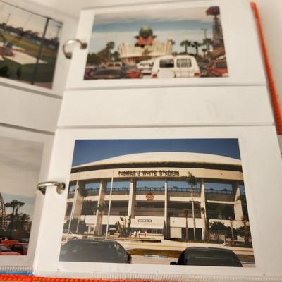 Owners Photo Album of his travels getting Autographs, Stadiums, Players, President Clinton , Cal Ripken
