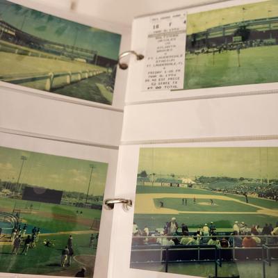 Owners Photo Album of his travels getting Autographs, Stadiums, Players, President Clinton , Cal Ripken