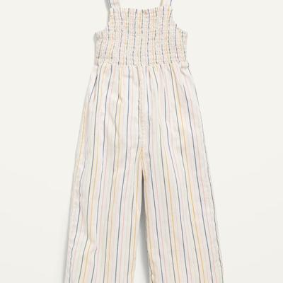 Size 5T - Old Navy Sleeveless Wide-Leg Striped Jumpsuit Romper for Toddler Girls