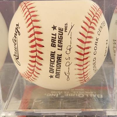 Jose Lima #42 Astros OMLB Signed Autographed Baseball In Collectors Case