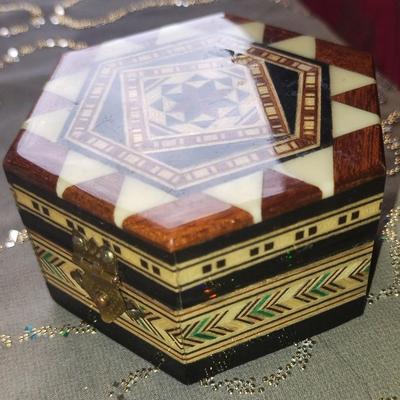 Vintage Parquetry Box
