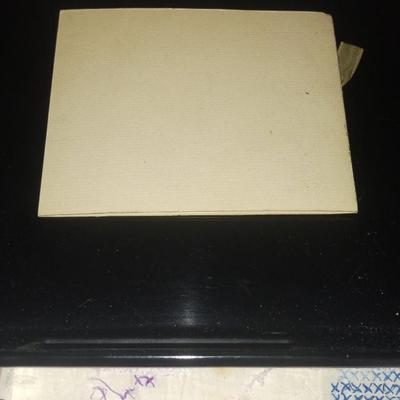 Beautiful Antique Greeting Card w/ Envelope