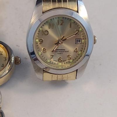 Collection of Ladies Gold Tone Wrist Watches- Not Currently Running (#64)