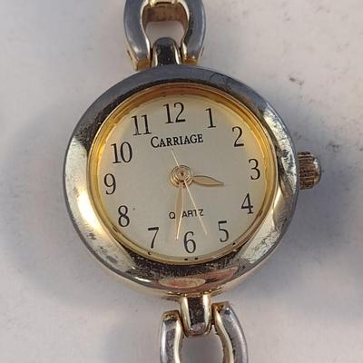 Collection of Ladies Gold Tone Wrist Watches- Not Currently Running (#64)