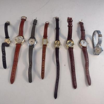Collection of Ladies Wrist Watches- Not Currently Running (#65)