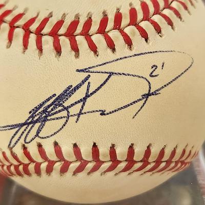 Jeff Kent Giants OMLB Signed Autographed Baseball In Collectors Case