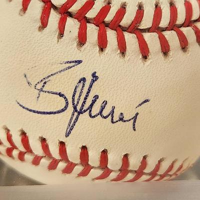 Ben Grieve A's OMLB Signed Autographed Baseball In Collectors Case