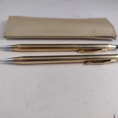 Cross Gold Filled Pen and Pencil Set (#69)