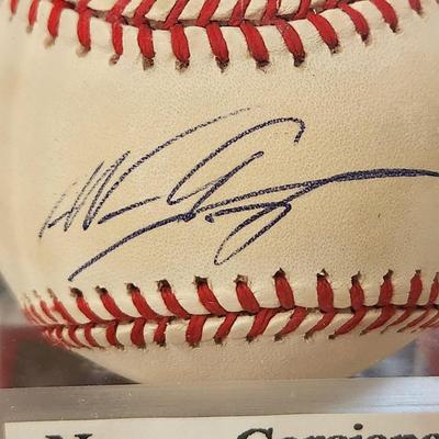 Nomar Garciaparra Red Sox OMLB Signed Autographed Baseball In Collectors Case