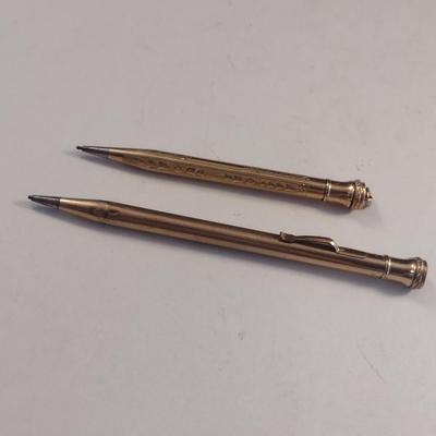 Pair of Wahl Eversharp Gold Filled Pencils (#72)