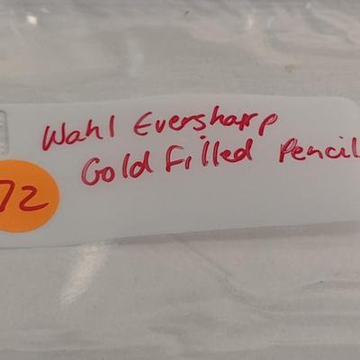 Pair of Wahl Eversharp Gold Filled Pencils (#72)