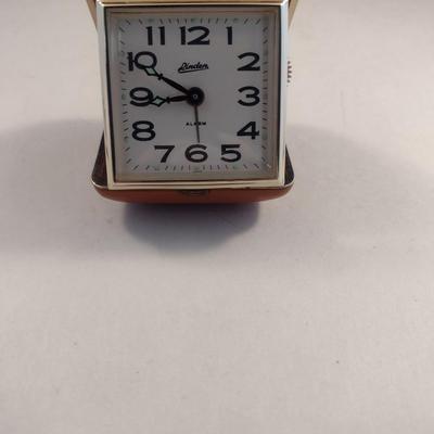 Linden Wind-Up Travel Alarm Clock