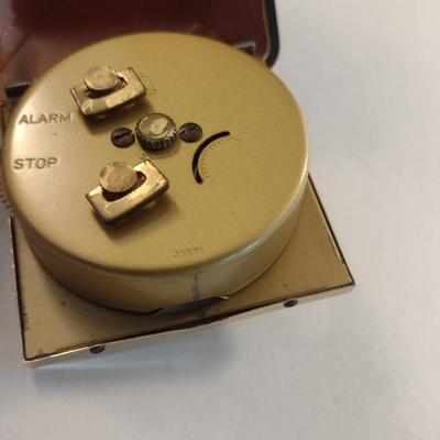 Linden Wind-Up Travel Alarm Clock