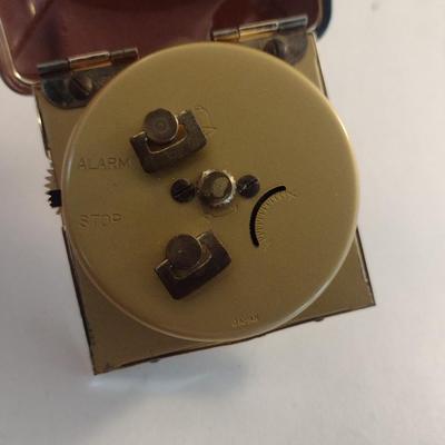 Linden Wind-Up Travel Alarm Clock