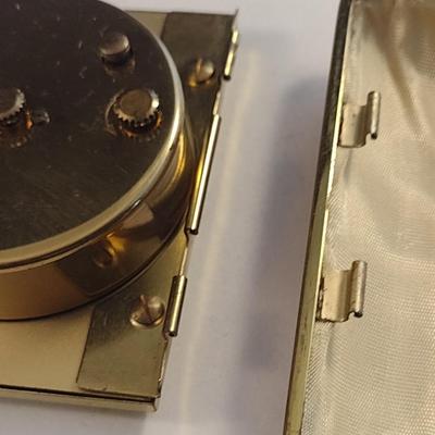 Seth Thomas 7 Jewels (Germany) Wind-Up Travel Alarm Clock