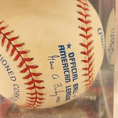 Ryan Anderson Mariners OMLB Signed Autographed Baseball In Collectors Case