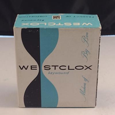 Vintage Westclox (Japan) Wind-Up Travel Alarm Clock