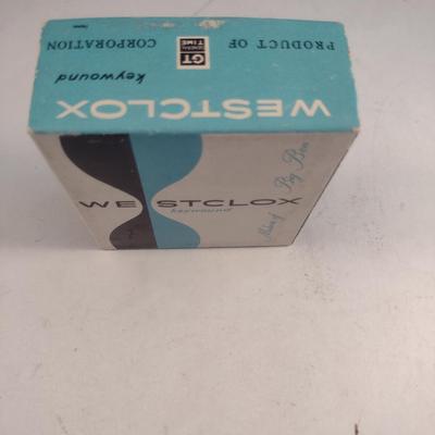Vintage Westclox (Japan) Wind-Up Travel Alarm Clock