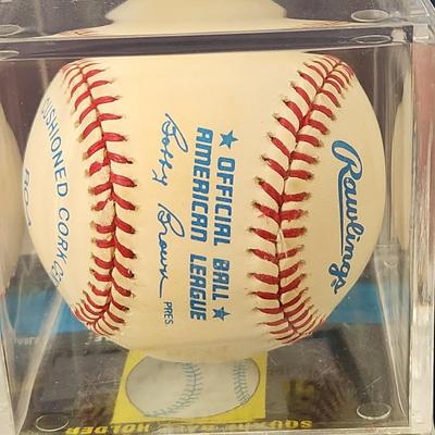 Craig Nettles Yankees OMLB Signed Autographed Baseball In Collectors Case