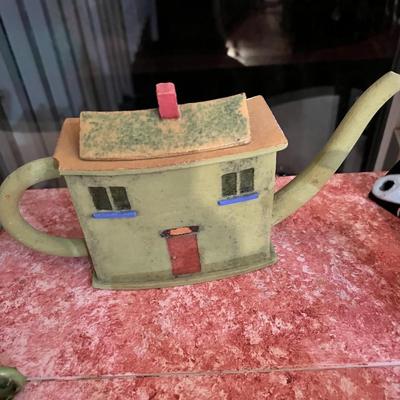 M. Tiller House Teapot - Green