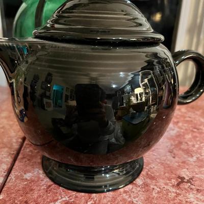 Fiestaware Black Teapot - Retired
