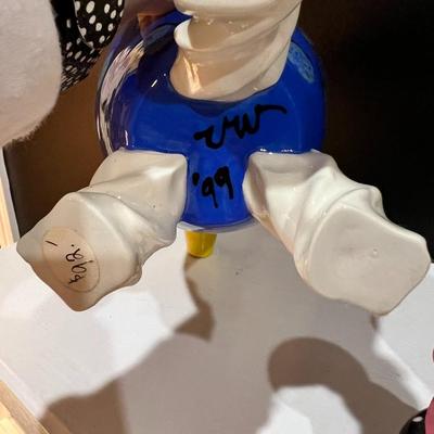 Blue Dots Whimsical Teapot