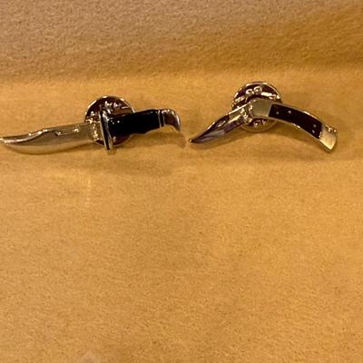 knife earrings