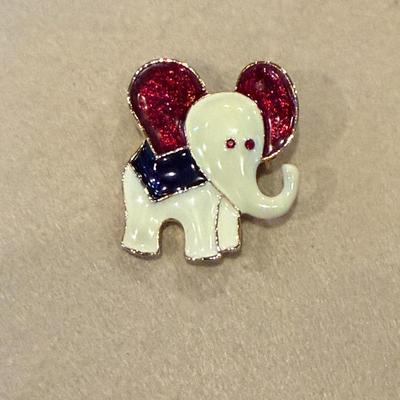 Elephant Brooch