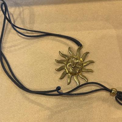 Sun necklace