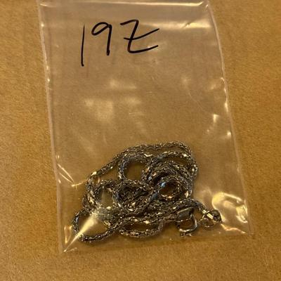 silver chain