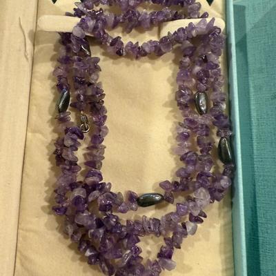 Coldwatercreek purple necklace