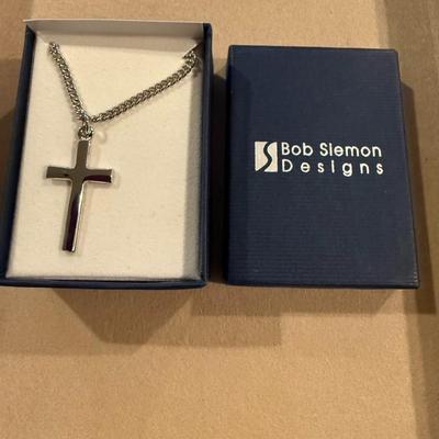 Bob Slemon cross necklace