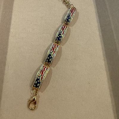 4th of july bracelet