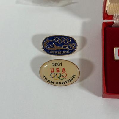 LOT 41: Olympics Collectable Pins, Posters, Books & More