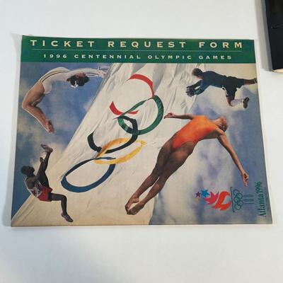 LOT 41: Olympics Collectable Pins, Posters, Books & More