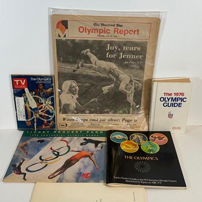 LOT 41: Olympics Collectable Pins, Posters, Books & More