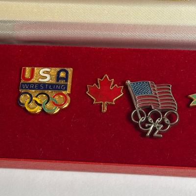 LOT 41: Olympics Collectable Pins, Posters, Books & More
