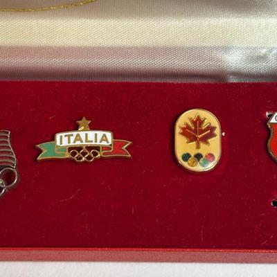 LOT 41: Olympics Collectable Pins, Posters, Books & More