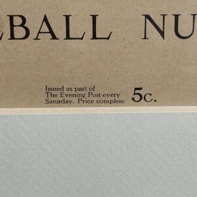 LOT 42: Antique Baseball Ads - Saturday Magazine & Spalding