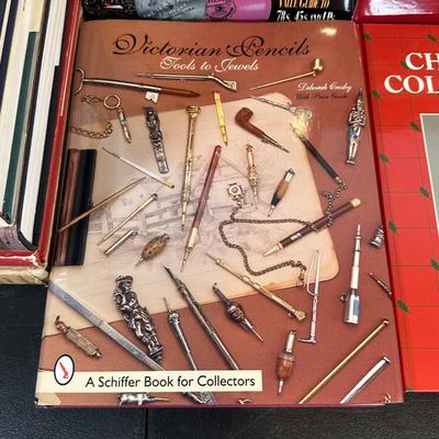 LOT 44: Books About Assorted Collectables - Christmas, Records, Root Beer Advertising & More