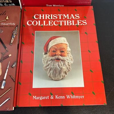 LOT 44: Books About Assorted Collectables - Christmas, Records, Root Beer Advertising & More